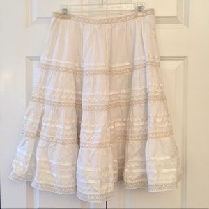 Bloomingdales Aqua Skirt